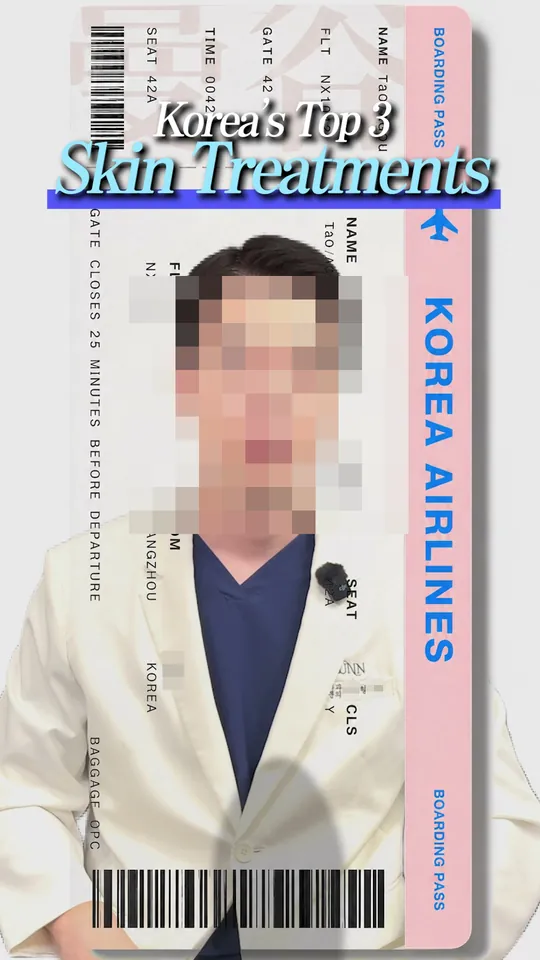 피부과 원장 해외 숏폼 썸네일 · 영어권