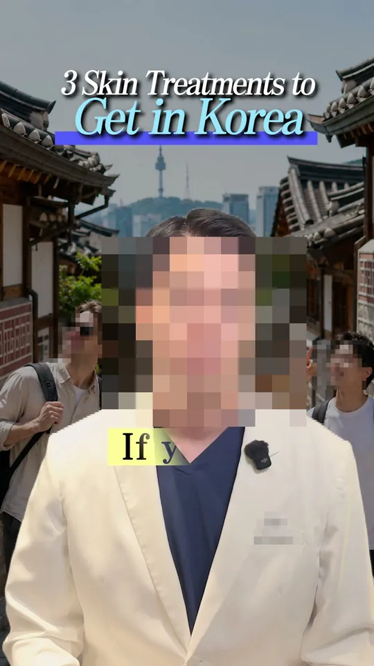 피부과 원장 해외 숏폼 썸네일 · 영어권