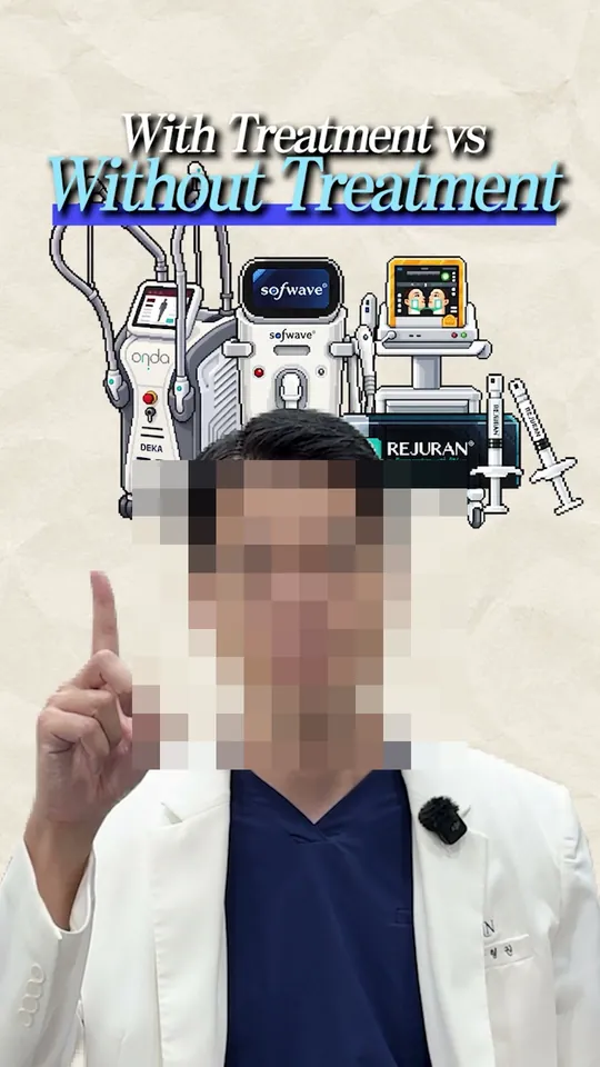 피부과 원장 해외 숏폼 썸네일 · 영어권
