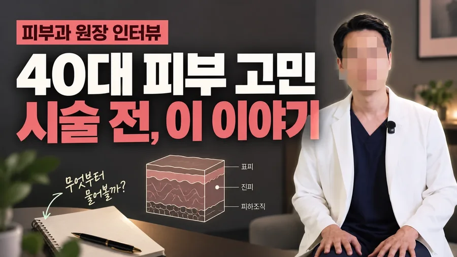 피부과 원장 인터뷰 썸네일