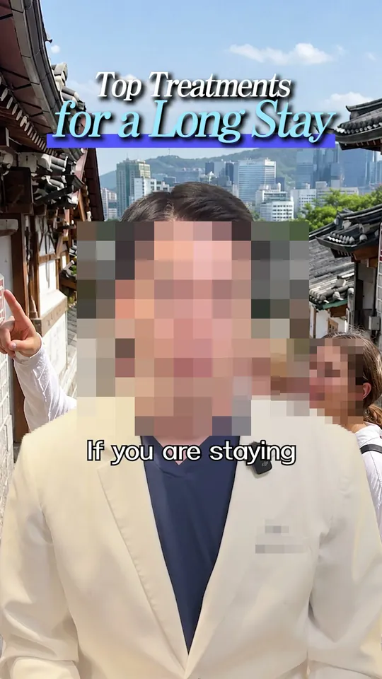 피부과 원장 해외 숏폼 썸네일 · 영어권